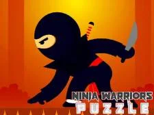 Ninja krijger puzzel